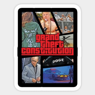 Grand Theft Constitution Sticker